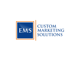 Custom Marketing Solutions logo design by muda_belia