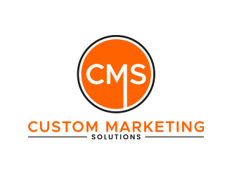 Custom Marketing Solutions logo design by lexipej