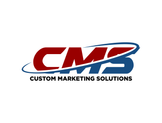Custom Marketing Solutions logo design by FirmanGibran