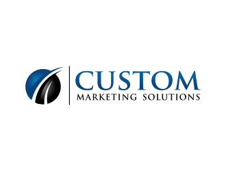 Custom Marketing Solutions logo design by ingepro