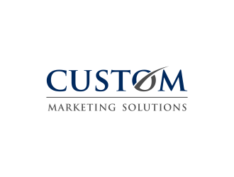 Custom Marketing Solutions logo design by ingepro