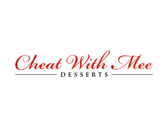 Cheat With Mee Desserts logo design by lexipej