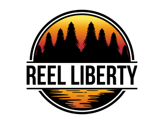 Reel Liberty  logo design by mukleyRx