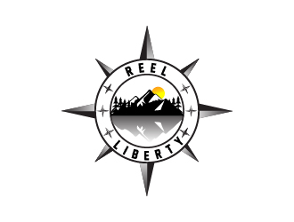 Reel Liberty  logo design by twomindz
