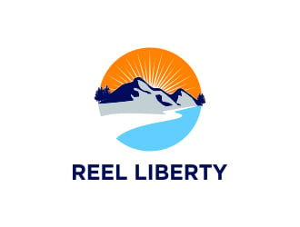 Reel Liberty  logo design by KaySa