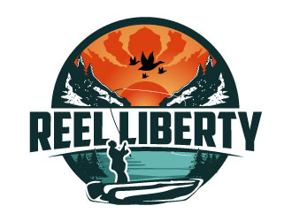 Reel Liberty  logo design by maze
