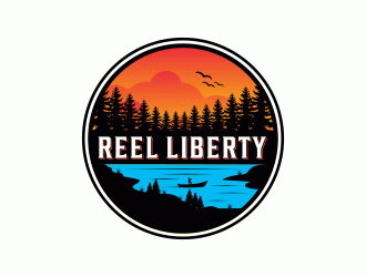 Reel Liberty  logo design by SelaArt