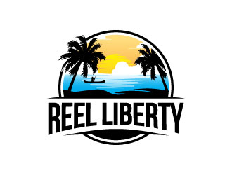 Reel Liberty  logo design by bernard ferrer