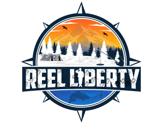 Reel Liberty  logo design by Suvendu