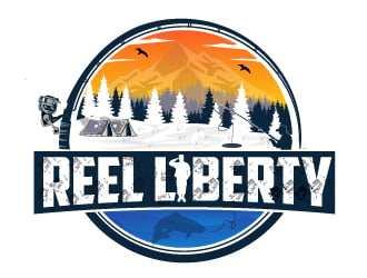 Reel Liberty  logo design by Suvendu