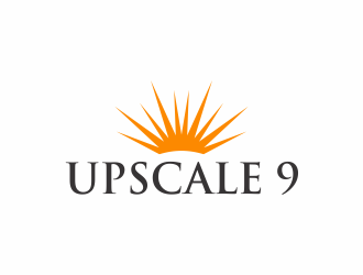 Upscale 9 logo design by santrie