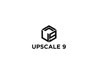 Upscale 9 logo design by RIANW