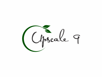 Upscale 9 logo design by santrie