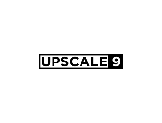 Upscale 9 logo design by RIANW
