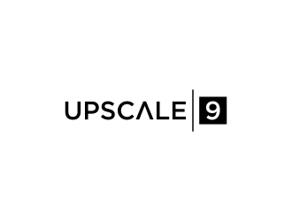 Upscale 9 logo design by RIANW