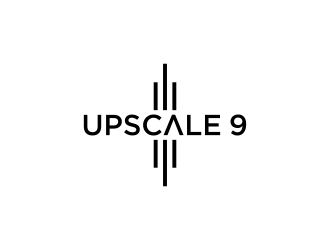 Upscale 9 logo design by RIANW