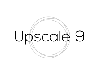Upscale 9 logo design by funsdesigns