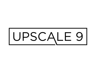 Upscale 9 logo design by mukleyRx