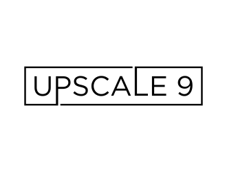 Upscale 9 logo design by mukleyRx