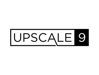 Upscale 9 logo design by mukleyRx