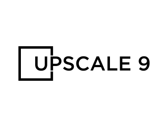 Upscale 9 logo design by mukleyRx