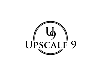 Upscale 9 logo design by RIANW