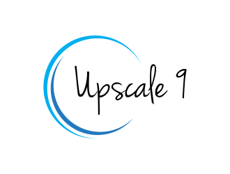 Upscale 9 logo design by funsdesigns