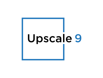 Upscale 9 logo design by funsdesigns