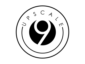 Upscale 9 logo design by pel4ngi