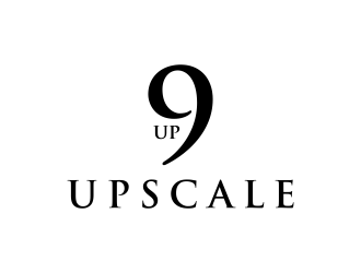 Upscale 9 logo design by almaula