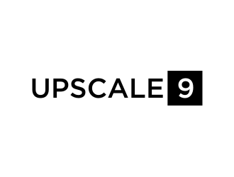 Upscale 9 logo design by Franky.