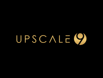 Upscale 9 logo design by pel4ngi
