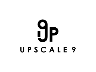 Upscale 9 logo design by almaula