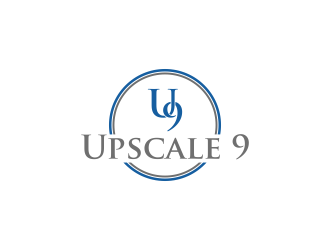 Upscale 9 logo design by RIANW