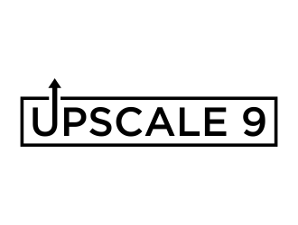 Upscale 9 logo design by mukleyRx