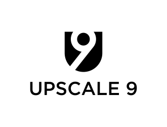 Upscale 9 logo design by funsdesigns
