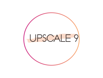 Upscale 9 logo design by Greenlight
