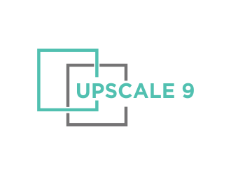 Upscale 9 logo design by Greenlight