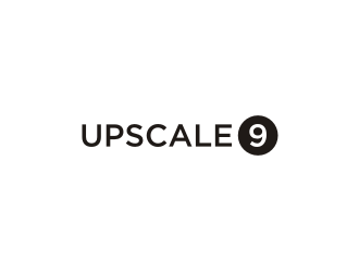 Upscale 9 logo design by blessings