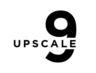 Upscale 9 logo design by bayudesain88