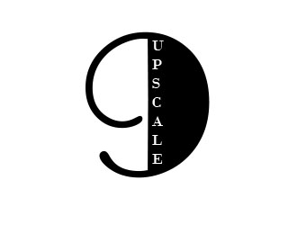 Upscale 9 logo design by bayudesain88