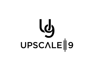Upscale 9 logo design by RIANW
