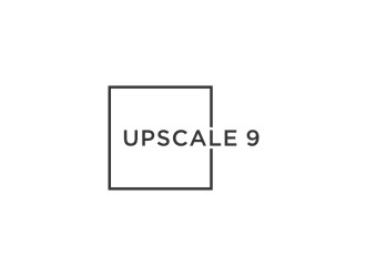 Upscale 9 logo design by bombers