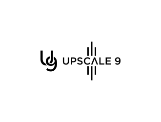 Upscale 9 logo design by RIANW