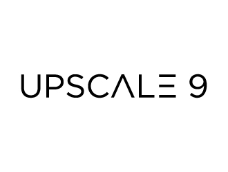Upscale 9 logo design by cybil