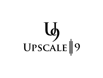 Upscale 9 logo design by RIANW