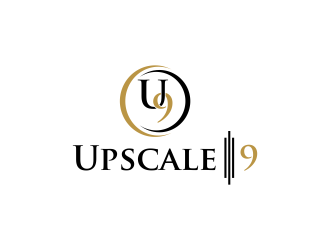 Upscale 9 logo design by RIANW