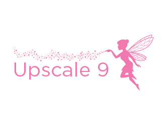 Upscale 9 logo design by cybil