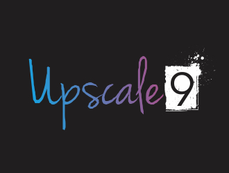 Upscale 9 logo design by rokenrol