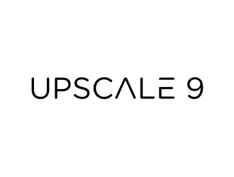 Upscale 9 logo design by larasati
